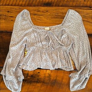 Altar’d State Medium Women's Floral Print Top